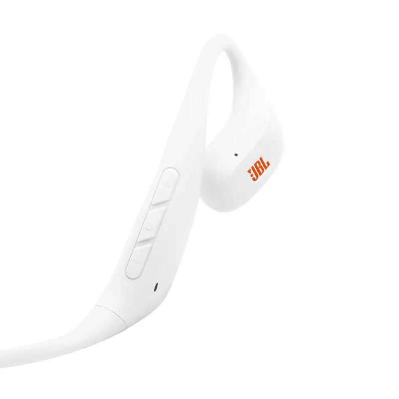 Ακουστικά JBL Endurance Pace Ασύρματα Open-ear Αθλητικά Bluetooth USB Type-C Λευκό, 20–20000 Hz, 120 g