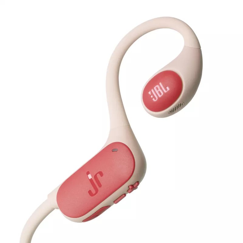 JBL Junior Free Headset Ασύρματα Open-ear Αθλητικά Bluetooth Καφέ, Λευκό