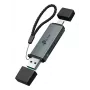 Αναγνώστης καρτών TP‑LINK UA430D USB 3.1 — Υποστήριξη MicroSD/SD, 200 Mbit/s, Μαύρο, 75×22,9×9,3 mm