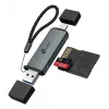 Αναγνώστης καρτών TP‑LINK UA430D USB 3.1 — Υποστήριξη MicroSD/SD, 200 Mbit/s, Μαύρο, 75×22,9×9,3 mm