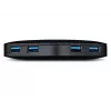 TP-Link UH400 USB 3.2 Gen 1 (3.1 Gen 1) Type-A 5000 Mbit/s Μαύρο