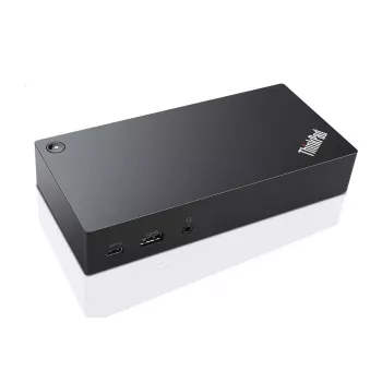 Lenovo 40A90090IT Σταθμός σύνδεσης φορητού υπολογιστή/Port replicator Ενσύρματο USB 3.2 Gen 1 (3.1 Gen 1) Type-C Μαύρο