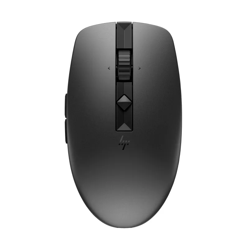 HP 715 Επαναφορτιζόμενο Ποντίκι Multi-Device, αμφίχειρο, RF Wireless + Bluetooth, 3000 DPI, Μαύρο