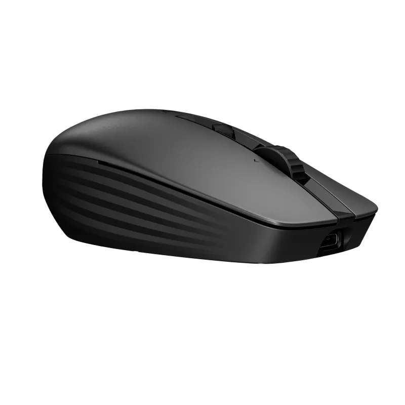 HP 715 Επαναφορτιζόμενο Ποντίκι Multi-Device, αμφίχειρο, RF Wireless + Bluetooth, 3000 DPI, Μαύρο