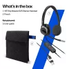 Ενσύρματο Στερεοφωνικό Headset HP POLY Mission 625 με USB (C01C6AA)