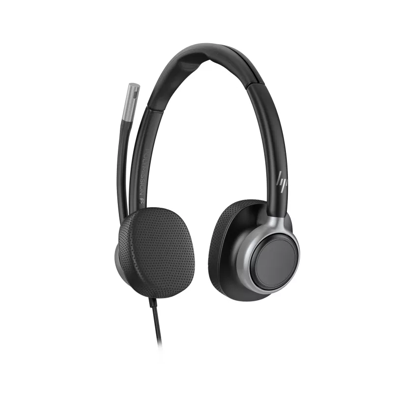 Ενσύρματο Στερεοφωνικό Headset HP POLY Mission 625 με USB (C01C6AA)