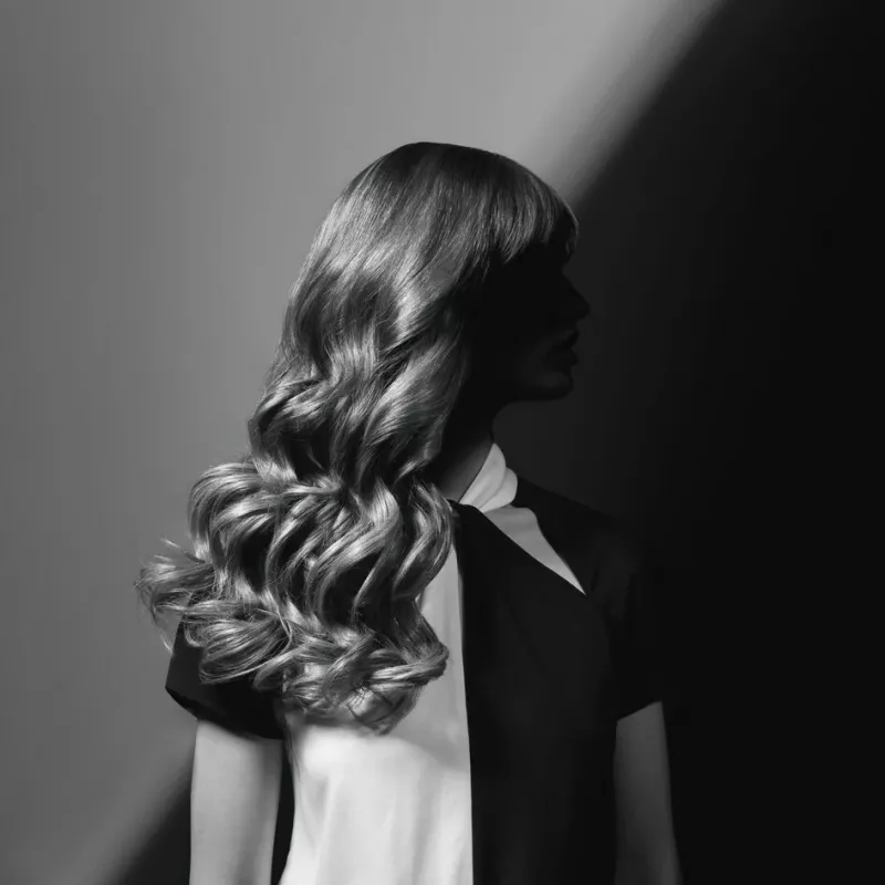 Rowenta X KARL LAGERFELD CF321L Ψαλίδι μπούκλας Θερμό Μαύρο, Κόκκινο 47 W 1,8 m