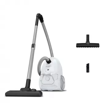 Ηλεκτρική σκούπα δαπέδου χωρίς σακούλα ROWENTA Compact Power RO3957EA — 900 W, Στεγνό καθάρισμα, 3 l συνδυαστικός κάδος, φίλτρο υγιεινής, λευκό