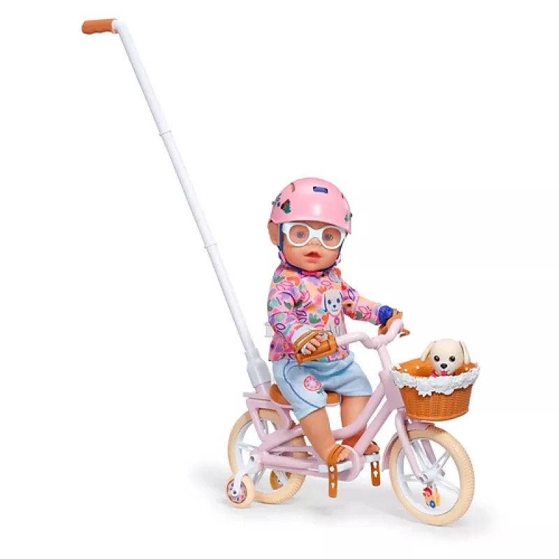 BABY born @ Bike με Lucky Σετ ποδηλάτου κούκλας