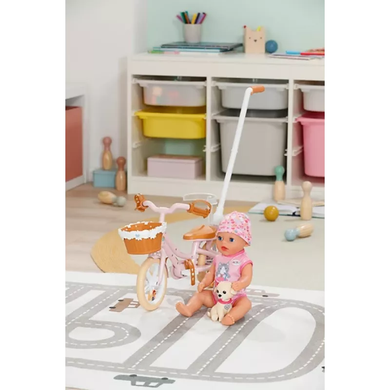 BABY born @ Bike με Lucky Σετ ποδηλάτου κούκλας