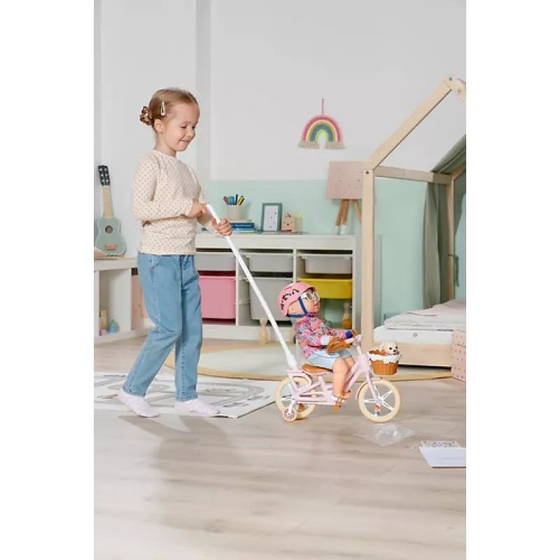 BABY born @ Bike με Lucky Σετ ποδηλάτου κούκλας