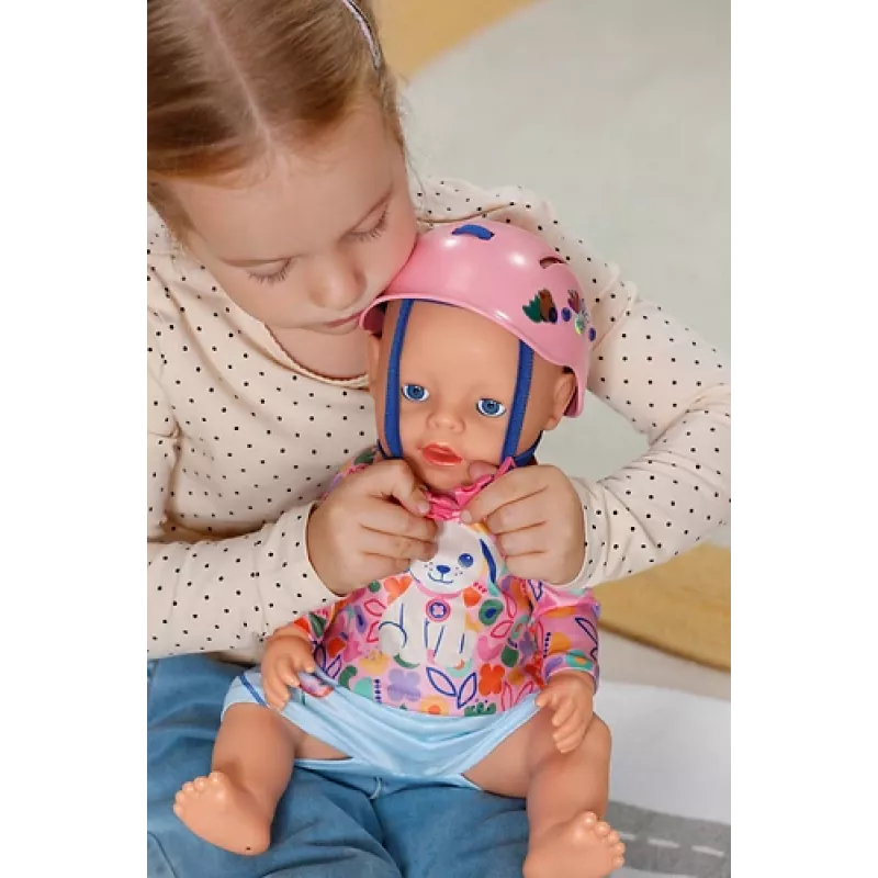 BABY born @ Bike με Lucky Σετ ποδηλάτου κούκλας