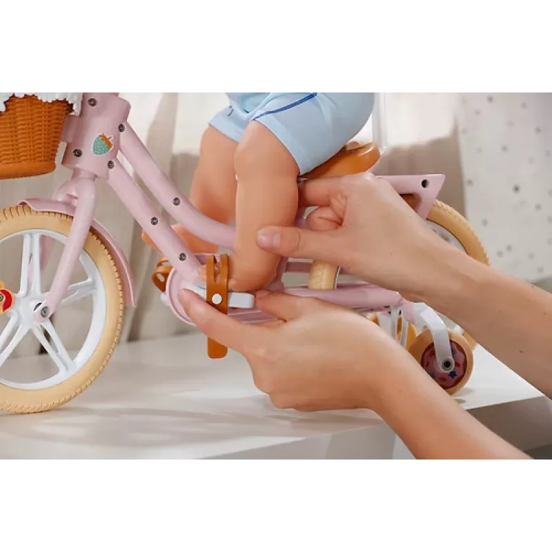 BABY born @ Bike με Lucky Σετ ποδηλάτου κούκλας