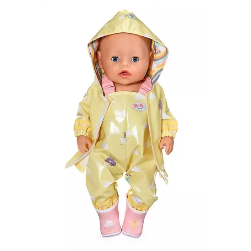 BABY born Σετ βροχής 43cm, Σετ βροχής κούκλας, 3 έτος(-η)
