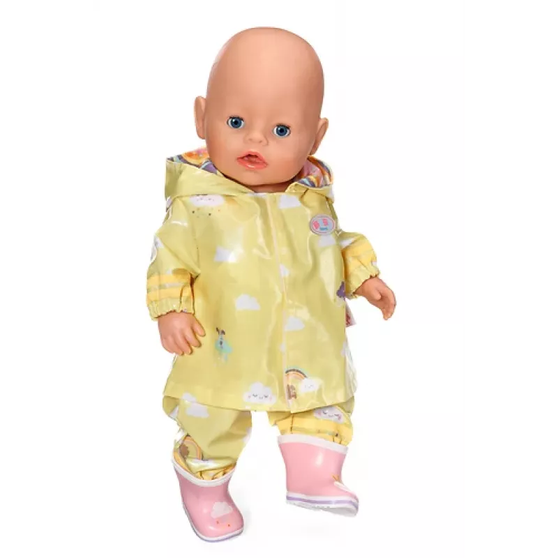 BABY born Σετ βροχής 43cm, Σετ βροχής κούκλας, 3 έτος(-η)