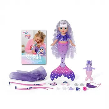 BABY born @ Glam Up Aura, Κούκλα μωρού, θηλυκό, 4 έτος(-η), Αγόρι/Κορίτσι, Πολύχρωμο