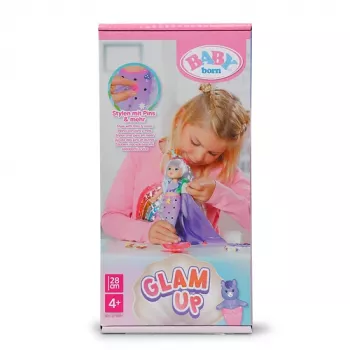 BABY born @ Glam Up Aura, Κούκλα μωρού, θηλυκό, 4 έτος(-η), Αγόρι/Κορίτσι, Πολύχρωμο
