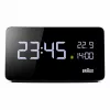 Braun BC20BEU Επιτοίχιο/επιτραπέζιο ρολόι Ψηφιακό ρολόι Ορθογώνιο Μαύρο