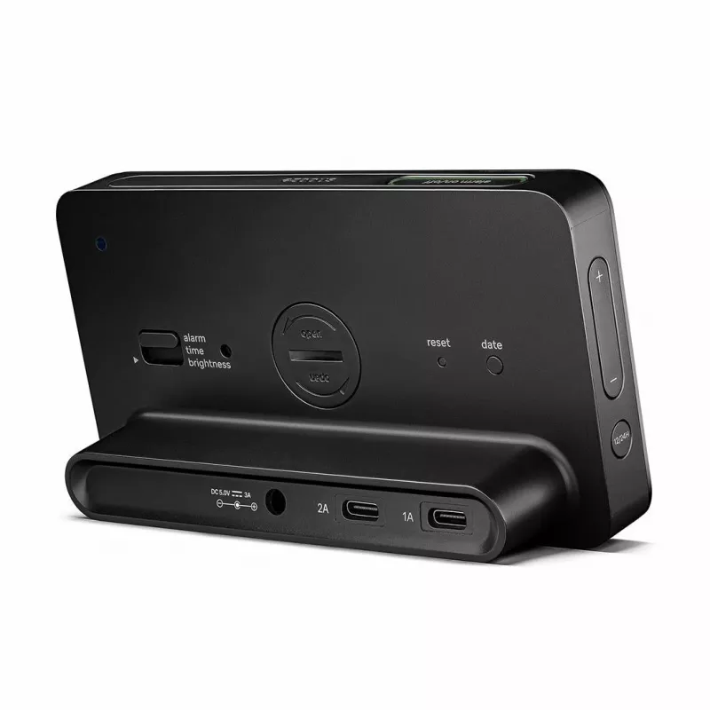 Braun BC20BEU Επιτοίχιο/επιτραπέζιο ρολόι Ψηφιακό ρολόι Ορθογώνιο Μαύρο
