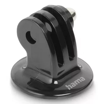 Αντάπτορας τριπόδου για action-cams HAMA Μοντέλο 00004565, σπείρωμα 1/4 ίντσας, Μαύρο