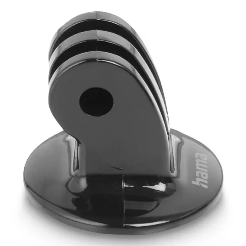 Αντάπτορας τριπόδου για action-cams HAMA Μοντέλο 00004565, σπείρωμα 1/4 ίντσας, Μαύρο