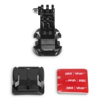 HAMA Παθητική βάση για action-camera 00004571 — βάση κράνους/κεφαλής, μαύρη