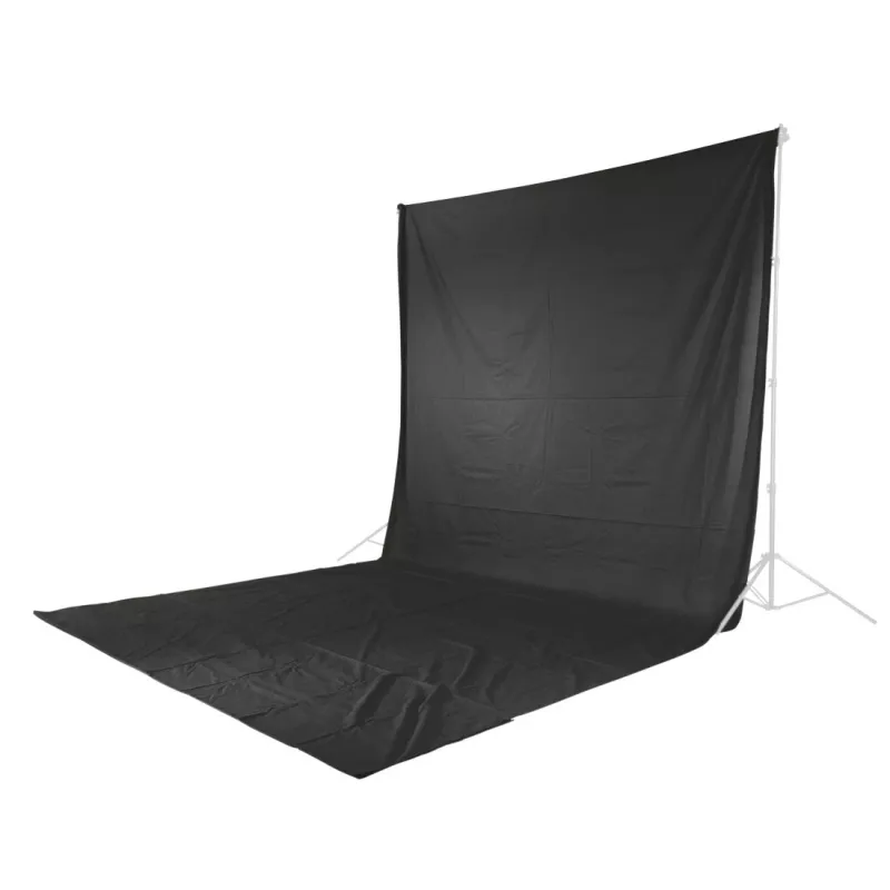 Φόντο Hama 00021157 Μαύρο Βαμβάκι 2950 mm x 6000 mm