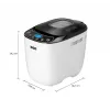 Unold 68010 Αρτοπαρασκευαστής 550 W Μαύρο, Λευκό