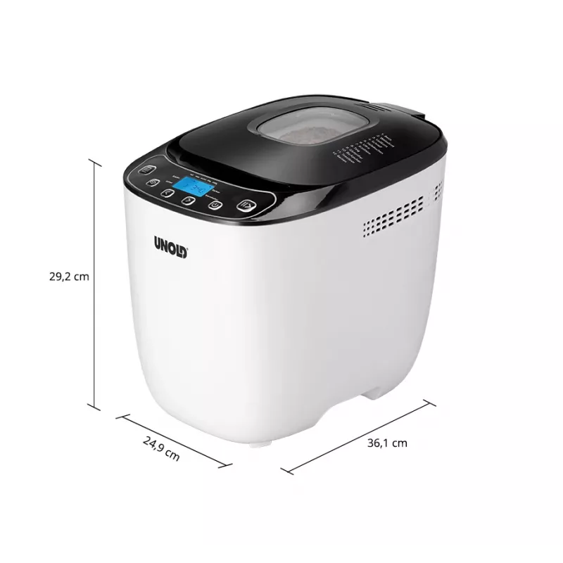 Unold 68010 Αρτοπαρασκευαστής 550 W Μαύρο, Λευκό
