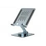Βάση tablet multimedia CONCEPTRONIC THANA09G — πτυσσόμενη περιστρεφόμενη βάση, βάση περιστροφής 360°, ρυθμιζόμενου ύψους, γκρι, 150×110×40 mm