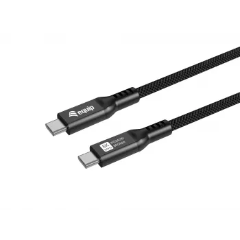 Καλώδιο USB4 Gen4x2 C σε C EQUIP 2 m, 80 Gbit/s, PD 240 W, 8K@60Hz, μαύρο