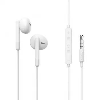 Hama Noble Ακουστικά με καλώδιο In-Ear Κλήσεις/Μουσική Λευκό