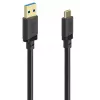 Hama 00202005 Καλώδιο USB USB 3.2 Gen 1 (3.1 Gen 1) 0,75 m USB A USB C Μαύρο