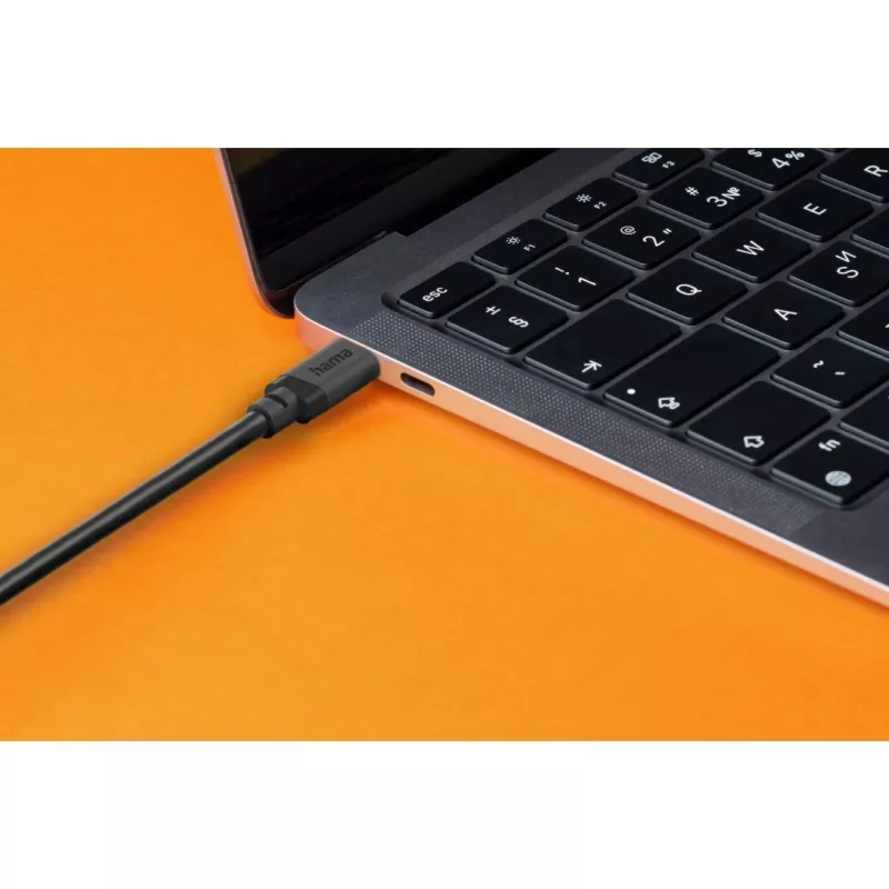 Hama 00202005 Καλώδιο USB USB 3.2 Gen 1 (3.1 Gen 1) 0,75 m USB A USB C Μαύρο