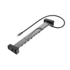 Hama 00200149 Βάση σύνδεσης laptop/πολλαπλών θυρών Docking Μαύρο, Γκρι