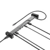 Hama 00200149 Βάση σύνδεσης laptop/πολλαπλών θυρών Docking Μαύρο, Γκρι