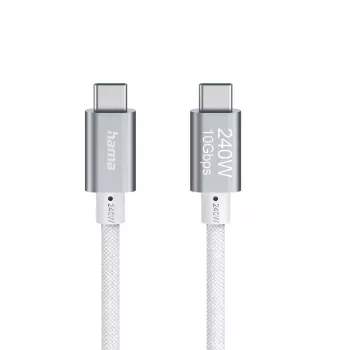 Hama Full-Featured Καλώδιο USB USB 3.2 Gen 2 (3.1 Gen 2) 1,5 m USB C Λευκό