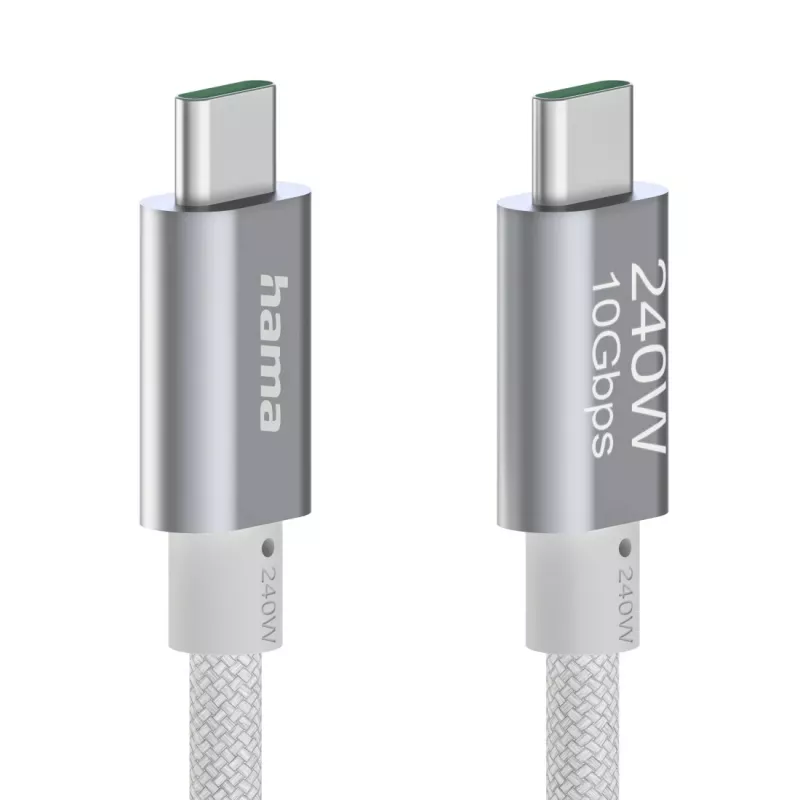 Hama Full-Featured Καλώδιο USB USB 3.2 Gen 2 (3.1 Gen 2) 1,5 m USB C Λευκό