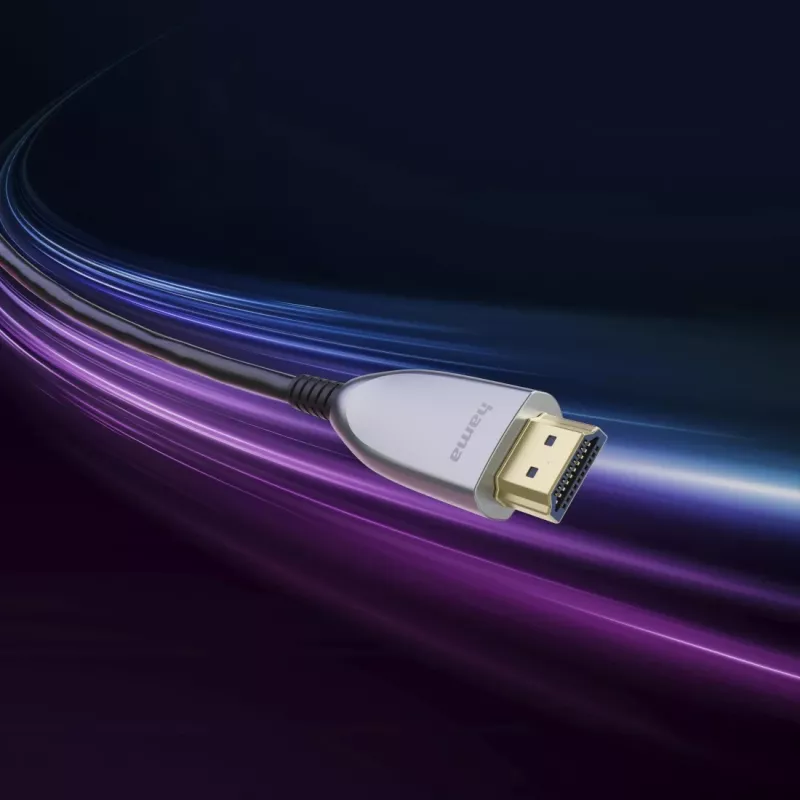 Hama 00202037 Καλώδιο οπτικών ινών Ultra High Speed HDMI AOC, 8K, 20 m