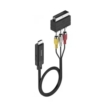 Hama 00205775 Προσαρμογέας καλωδίου βίντεο HDMI Type-A (Standard) SCART (21 ακίδων) Μαύρο
