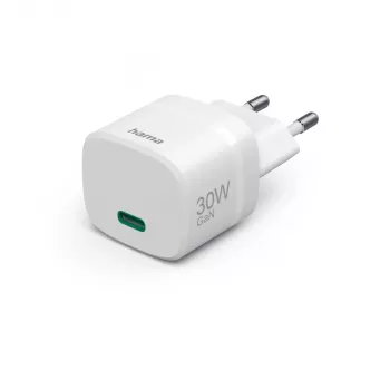 Hama 00201964 φορητός φορτιστής Smartphone, Tablet, Powerbank, Headset Λευκό AC γρήγορη φόρτιση για εσωτερικό χώρο