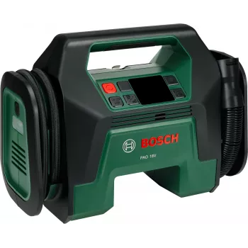 Bosch PAO 18V (Bare tool, Κουτί), Universal, 10 bar, 30 l/min, Πράσινο, Πλαστικό, Με μπαταρία