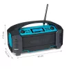 MEDION LIFE E66050 Εργοτάξιο Αναλογικό & Ψηφιακό Μαύρο, Μπλε