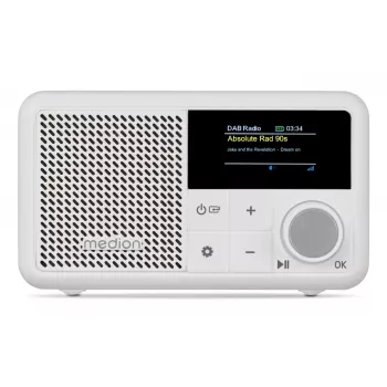 MEDION LIFE S66822 Φορητό φορητό ψηφιακό Λευκό
