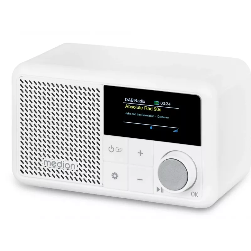MEDION LIFE S66822 Φορητό φορητό ψηφιακό Λευκό