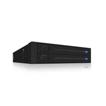 ICY BOX IB-2226StS Συρτάρι Μονάδας Αποθήκευσης 8,89 cm (3,5 ίντσες) Μαύρο