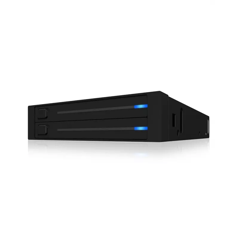 ICY BOX IB-2226StS Συρτάρι Μονάδας Αποθήκευσης 8,89 cm (3,5 ίντσες) Μαύρο