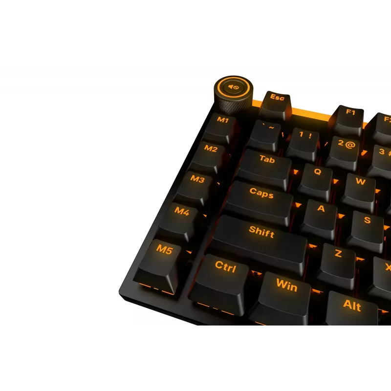 be quiet Light Mount Silent Linear FR ISO Πληκτρολόγιο Gaming USB AZERTY Γαλλικό Μαύρο