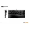 be quiet Light Mount Silent Linear FR ISO Πληκτρολόγιο Gaming USB AZERTY Γαλλικό Μαύρο