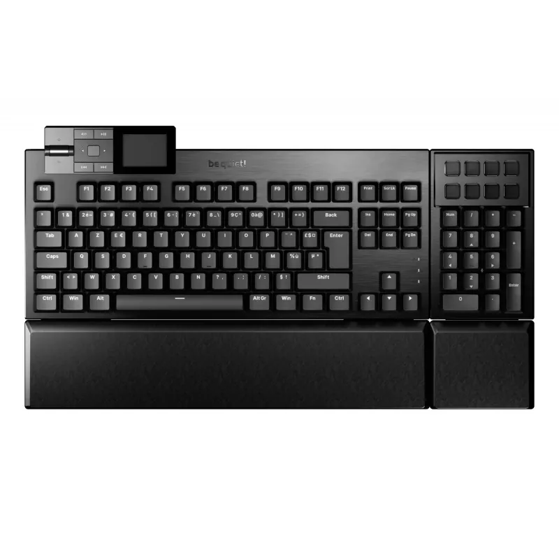 be quiet Dark Mount Silent Tactile FR ISO Πληκτρολόγιο Gaming USB AZERTY Γαλλικό Μαύρο